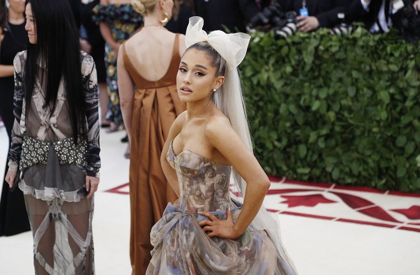 La cantante Ariana Grande en la pasada edición de la gala del MET.&nbsp;
