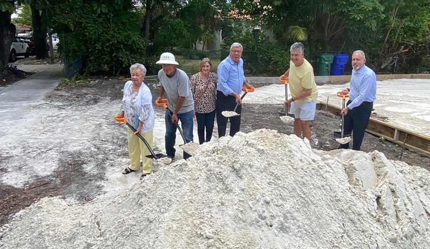 Comienzan las obras en una de las ocho casas.