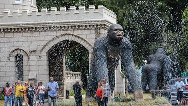 La llamada Finca de los monos en La Habana, Cuba.&nbsp;