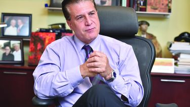 El alcalde de Hialeah, Carlos Hernández.