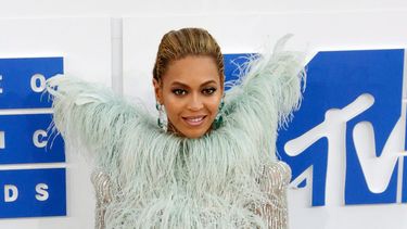 La cantante Beyoncé en la alformbra roja de los MTV&nbsp;Video Music Awards.&nbsp;