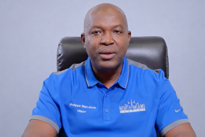 Philippe Bien-Aime, exalcalde de North Miami.&nbsp;