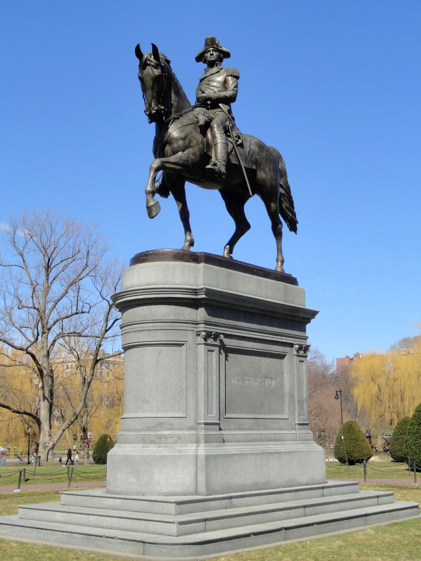 Monumento a George Washington en Boston Public Garden