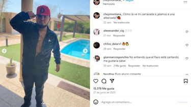 El cantante mexicano Chuy Montana.