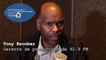 DJ Tony Escobar se desempeñó como gerente de producción de la emisora 92.9 FM, de Caracas.&nbsp;
