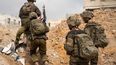 Militares israelíes en la Franja de Gaza.