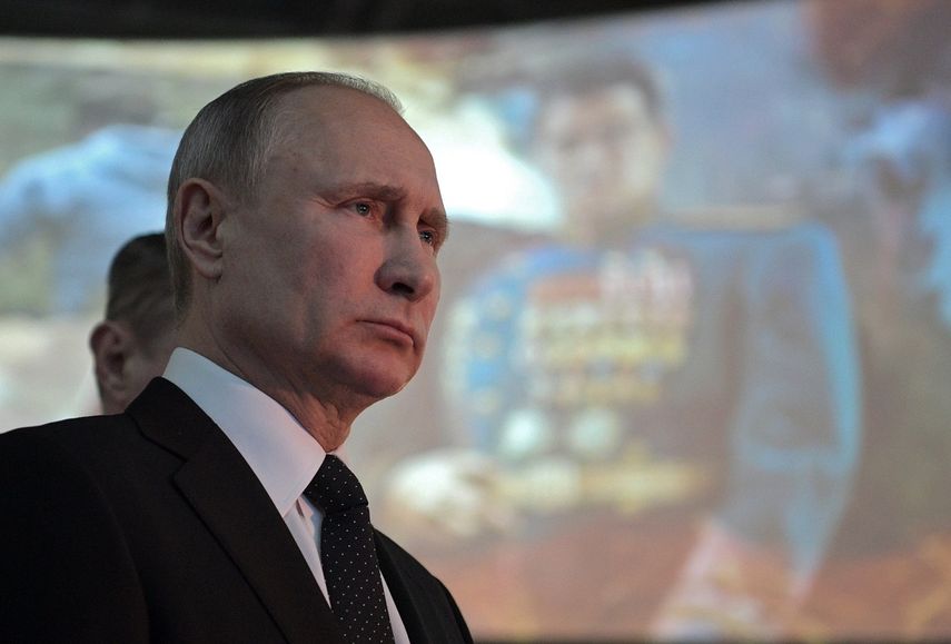 Vladimir Putin mostró este jueves un nuevo misil nuclear intercontinental.&nbsp;