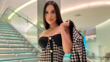 La modelo e influencer venezolana Génesis Leal Ferrer.