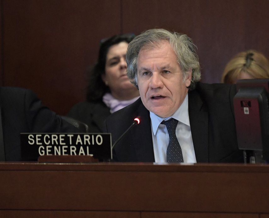 Luis Almagro, secretario general de la Organización de Estados Americanos.&nbsp;