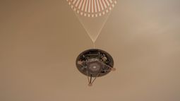 Siete minutos de descenso vertiginoso a la superficie de Marte culminarán este 26 de noviembre los siete meses de viaje de la misión InSight de la NASA al Planeta Rojo.