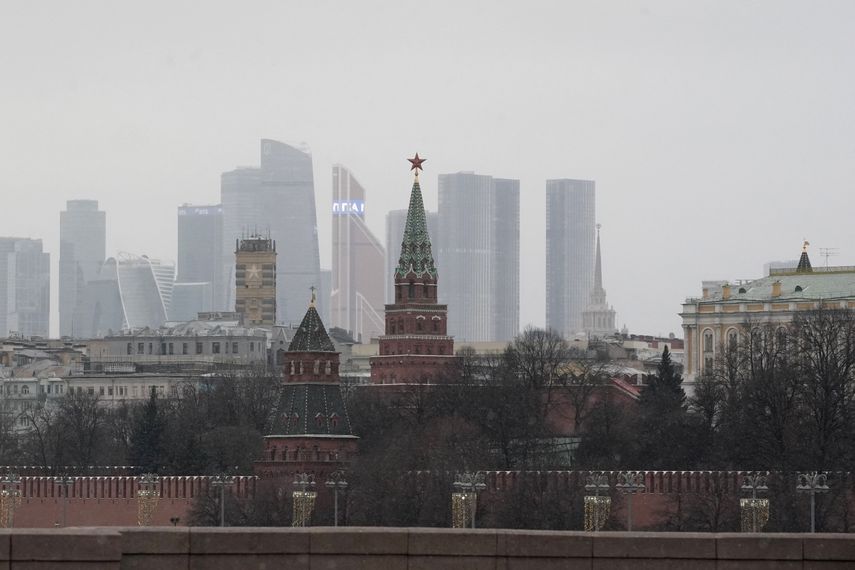 Centro de Moscú, Rusia.