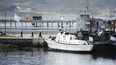 Barco patrullero argentino en el puerto de Ushuaia, al sur de Argentina, el 28 de enero de 2011.&nbsp;