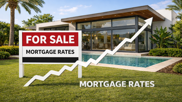 Se incrementan las tasas hipotecarias en EEUU afectando el mercado inmobiliario.