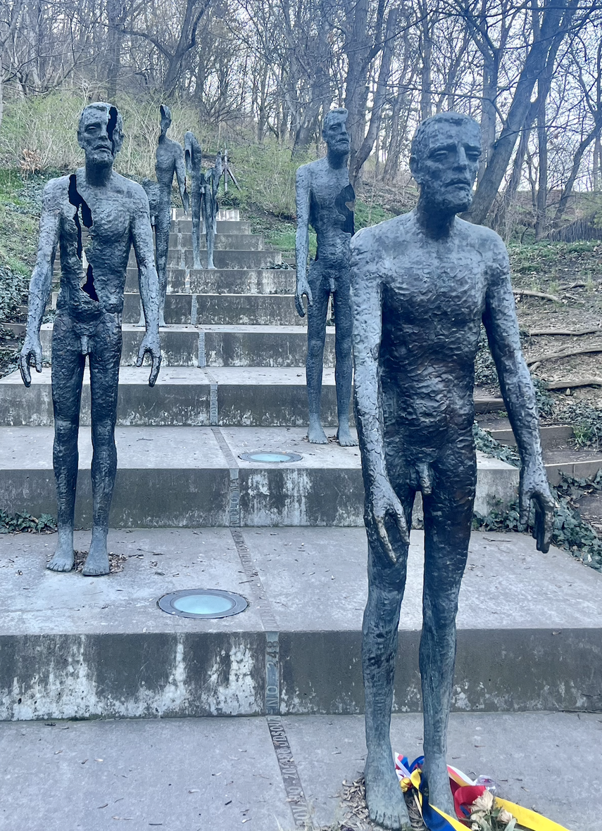 Monumento a las víctimas del comunismo.