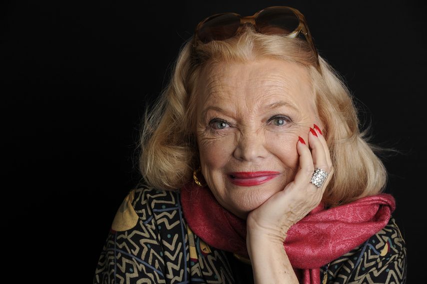 La actriz Gena Rowlands posa para un retrato en el hotel London West Hollywood en West Hollywood, California, el 4 de diciembre de 2014.