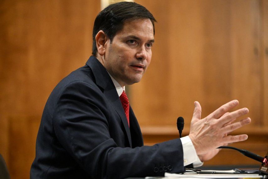 El nominado a secretario de Estado, senador cubanoamericano por Florida, Marco Rubio.