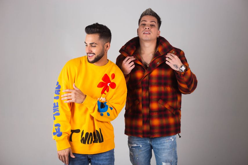 El dúo urbano Víctor & Gabo