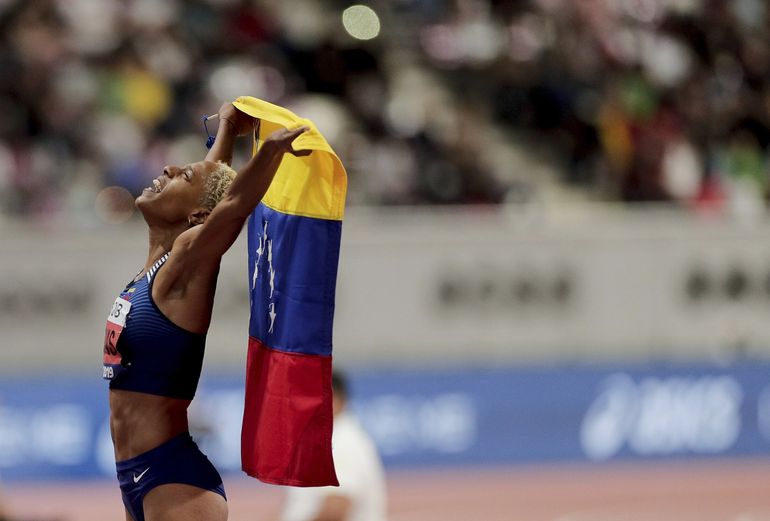 Yulimar Rojas, reina del salto triple, piensa en París-2024