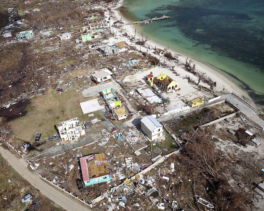 Irma atravesó el pasado miércoles como huracán de categoría 5 la isla de Anguila, las Islas Vírgenes británicas y las islas Turcos y&nbsp;Caicos, que redujo a escombros.