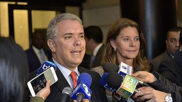 Iván&nbsp;Duque,&nbsp;presidente de&nbsp;Colombia.