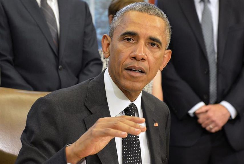 Jimmy, eres tan resistente como el que más, y junto al resto de EE.UU., te apoyamos, fue el mensaje de Obama y su esposa. (EFE)