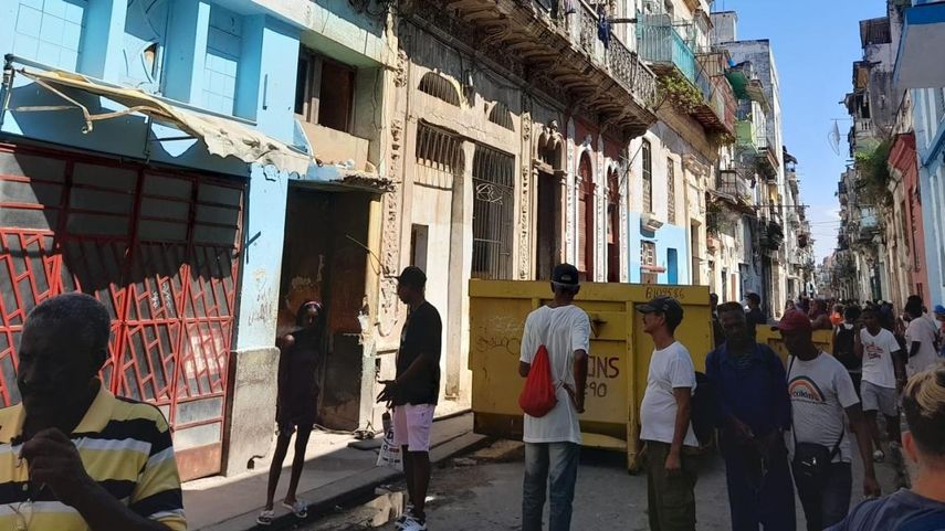 Muere niña de cinco años tras derrumbe en La Habana