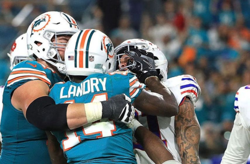 Landry se convertirá en agente libre en marzo y desde los Dolphins no le han ofrecido una renovación.