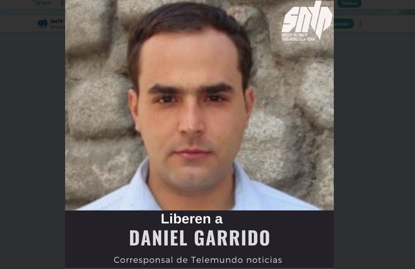 Daniel Garrido es corresponsal de la cadena Telemundo.