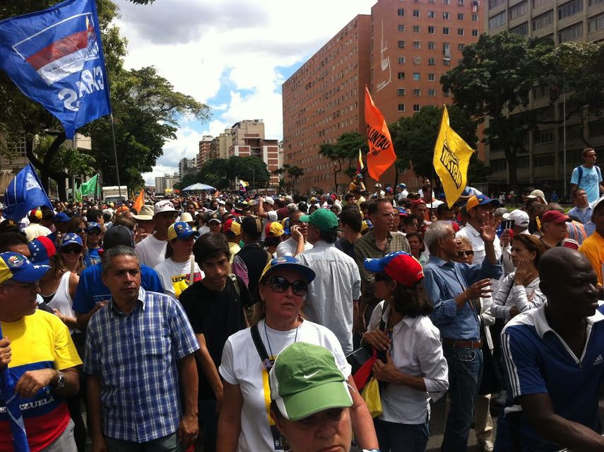 Este 23 de enero se celebraron marchas en distintas partes de Venezuela para solicitar elecciones y la renuncia del Presidente Nicolás Maduro.