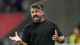 El técnico del Olympique de Marsella Gennaro Gattuso durante el partido contra Niza en la liga francesa, el 21 de octubre de 2023. Gattuso ha sido despedido del cargo. El técnico del Olympique de Marsella Gennaro Gattuso durante el partido contra Niza en la liga francesa, el 21 de octubre de 2023. Gattuso ha sido despedido del cargo.