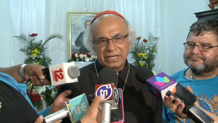 Leopoldo Brenes, cardenal de Nicaragua.