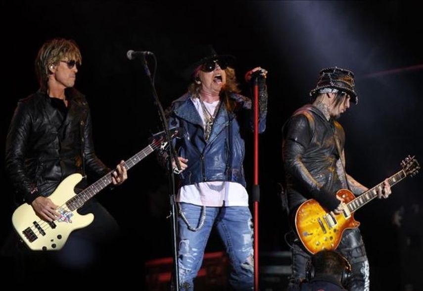Se trata del inicio de su gira de reunión Not in This Lifetime, la primera desde 1993. (EFE)