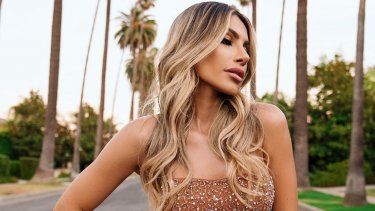 La modelo uruguaya Fernanda Sosa.