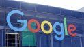 Logo del gigante tecnológico Google en su sede en California. Logo del gigante tecnológico Google en su sede en California.