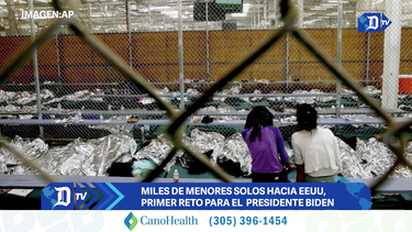 miles de menores solos a eeuu, primer reto para biden