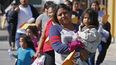 Inmigrantes centroamericanos en Estados Unidos.