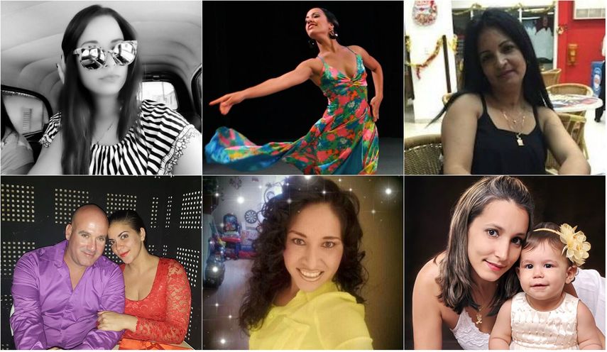 Algunas de las víctimas confirmadas del accidente aéreo en Cuba.&nbsp;