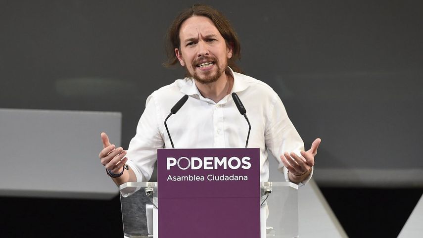 Pablo Iglesias, líder del partido español Podemos