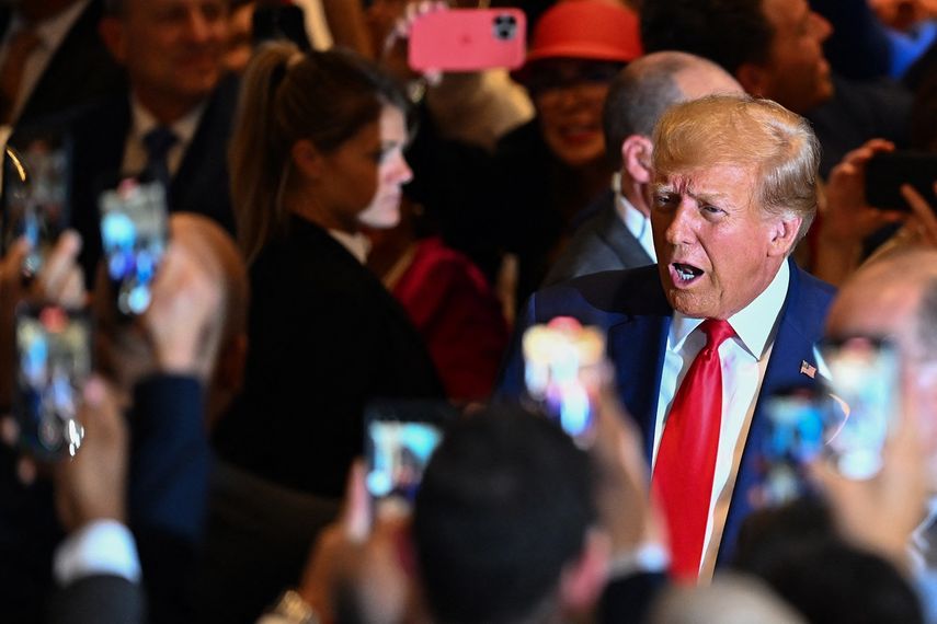 El expresidente Donald Trump.