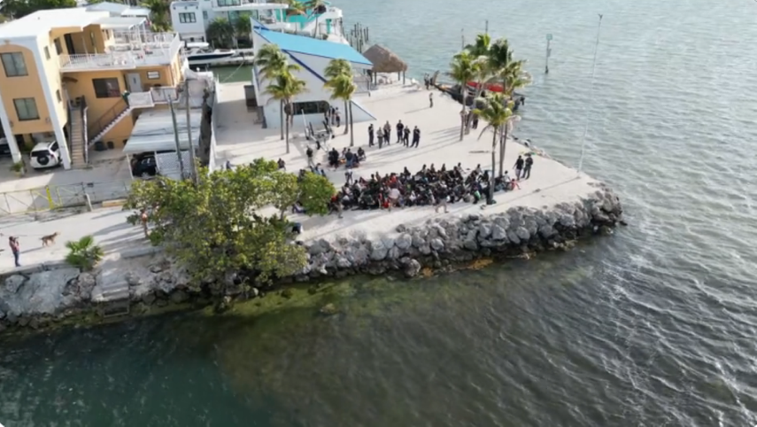Más de un centenar de migrantes haitianos arriban a los Cayos de Florida. Archivo.