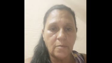 Maria Luisa Fleita Bravo, madre del manifestante Rolando Vázquez Fleita, condenado en primera instancia a 21 años de privación de libertad.