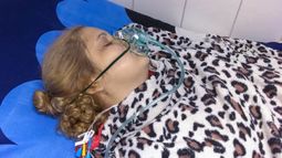 Claud&iacute;a D&iacute;az Mart&iacute;nez, paciente oncol&oacute;gica de Cuba.