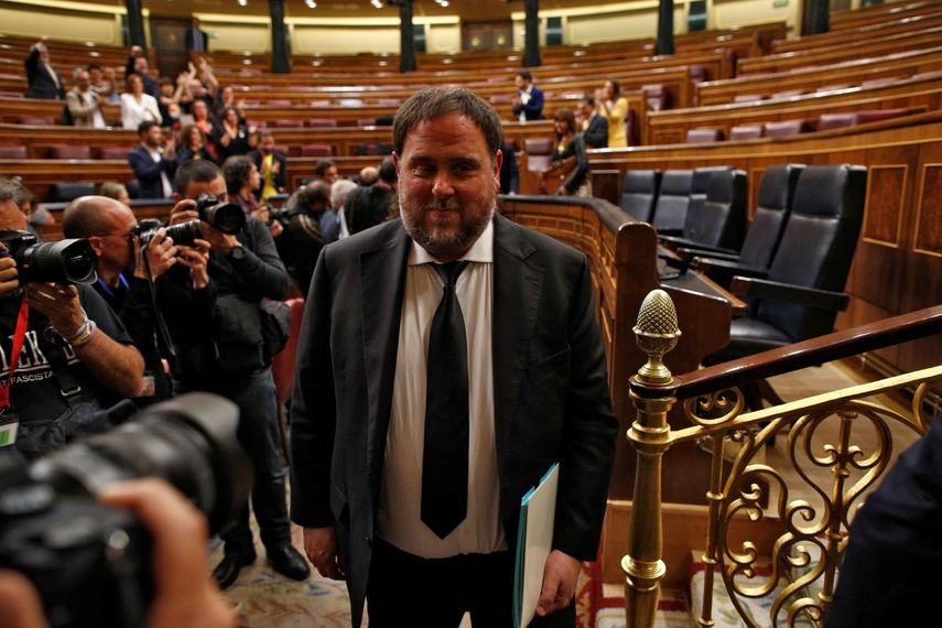 Oriol Junqueras, eurodiputado.
