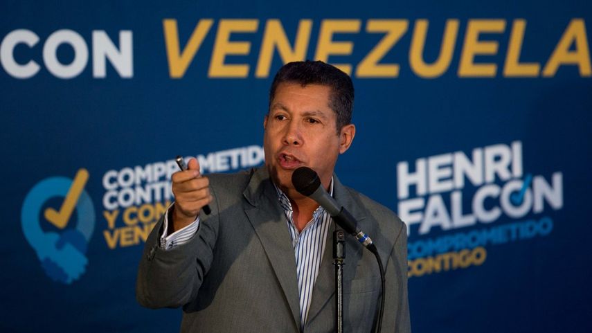 Henri Falcón, candidato a la presidencia de Venezuela