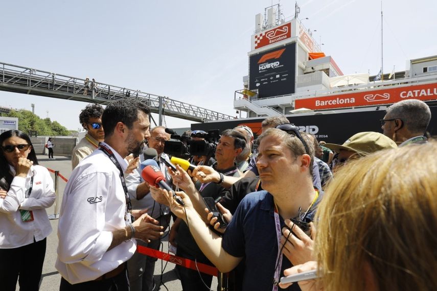 El conseller de Empresa y Trabajo, Roger Torrent, asiste al Gran Premio de Fórmula 1. La FIA aprobó nuevo reglamento que entrará en vigencia para el 2026