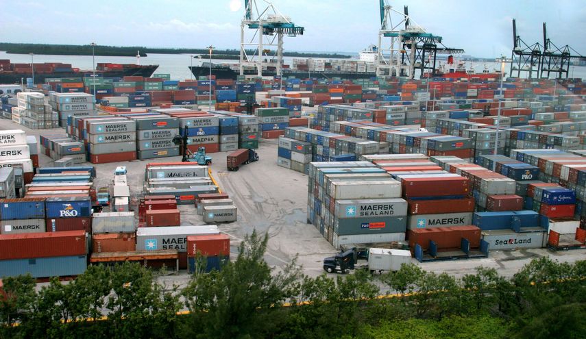 El puerto de Miami es uno de los motores de la economía de la Florida.