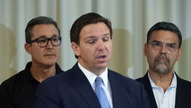Ron DeSantis, gobernador de Florida.&nbsp;