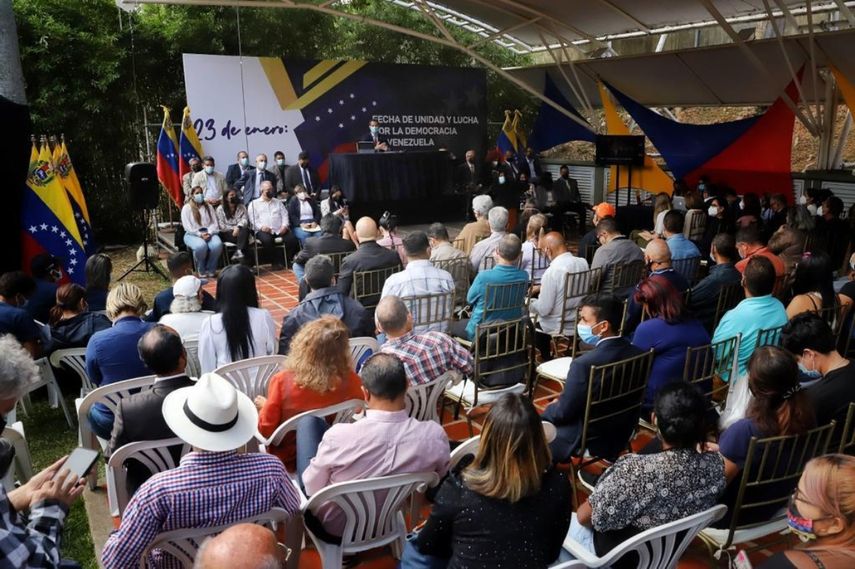 Sesión Solemne de la Asamblea Nacional en conmemoración del 23 de enero de 1958.