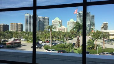 Vita parcial de una zona de Miami.