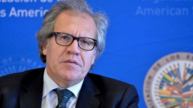 Luis Almagro, secretario general de la Organización de Estados Americanos, OEA.